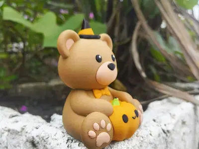 Halloween Special - Teddy Bear 3D print model