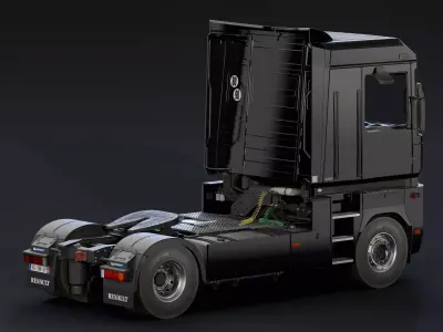 2002 Renault Magnum 3D model