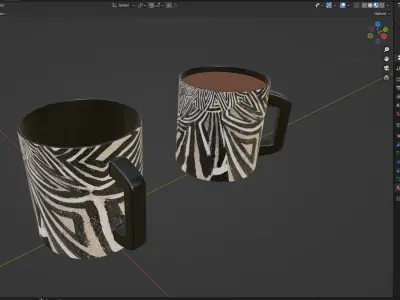 CUP 02 3D model