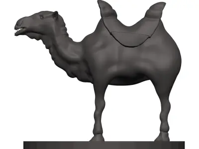 Camel horse 3D model