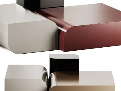 Tom Coffee Tables by Frigerio  3D model
