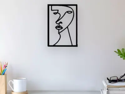 Abstract Wall Art 3D print model 38