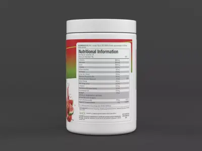 Protein Powder 3D model 10
