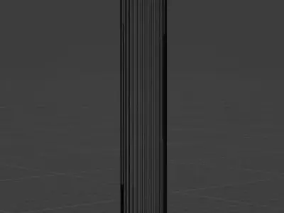 Fancy Column Free low-poly 3D model