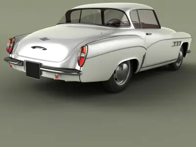 Wartburg Neumann 313 Coupe  3D model