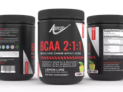 Protein Powder 3D model