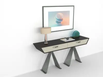 Console table gateway table lobby table  3D model