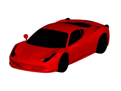 Ferrari Italia 3D model