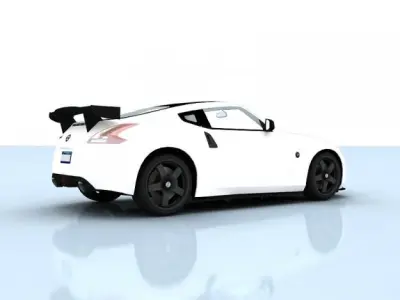 Nissan 370Z Drift 2009 3D model