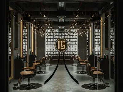 BARBER SHOP 1 3D model