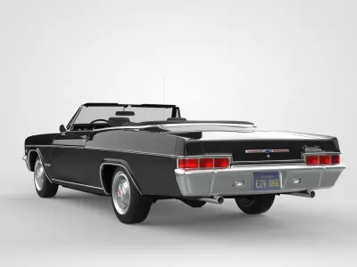 Chevrolet Impala Convertible 1966 3D model