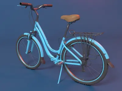 Vintage Bicycle  3D model