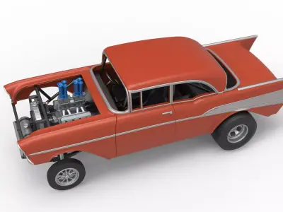 Gasser Version 2 Scale 1 to 25 3D print model