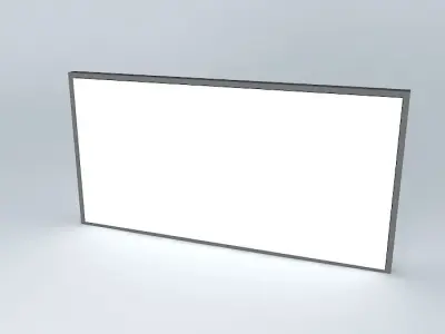 Culture rectangular frame Free 3D model