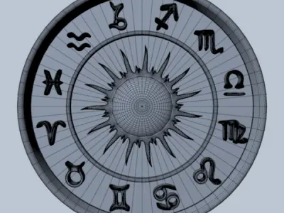 Zodiac Rosette 3D model