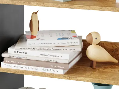 Shelving unit Pombal by Cosmo 3D model