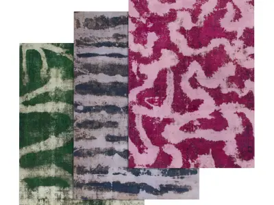 Rug Set 1975 3D model
