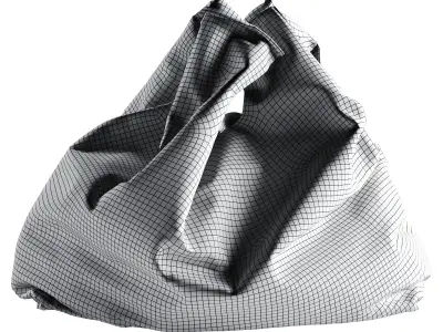  Fruit package Low-poly 3D model