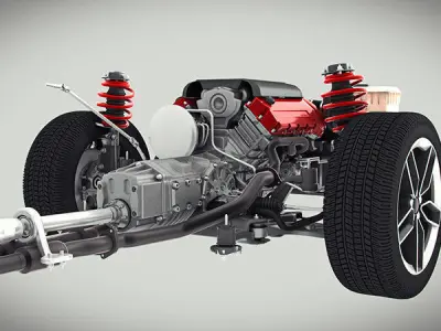 Dosch 3D - Car Details - Coupe 3D model