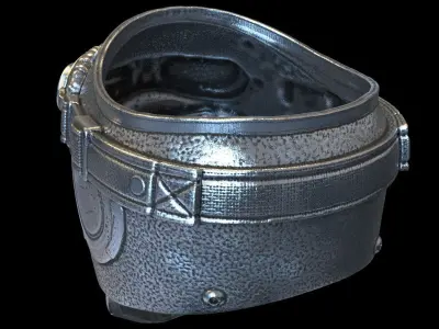 Skull ring biker helmet vol1  jewelry 3D print model