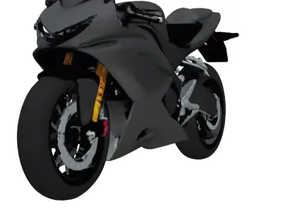 sports motorcycle 3D model