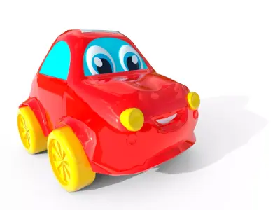 Childer Car Game Ready Low-poly 3D model