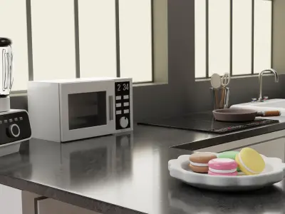 Apartment isometric 3D model