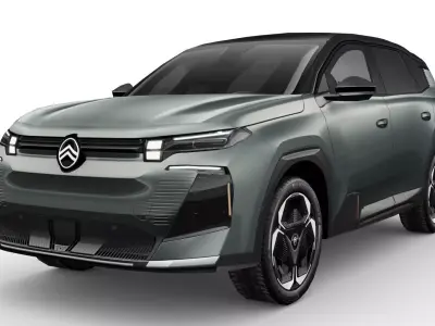 Citroen C5 2025 Low-poly 3D model