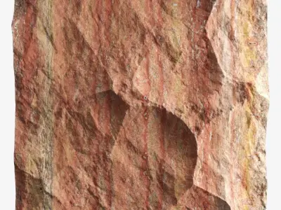 422-RockPanel rock texture 3D model