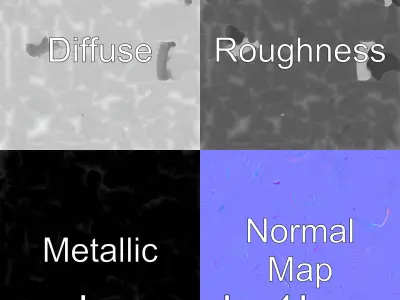 Reflective Hooded Windbreaker Jacket Low-poly 3D model