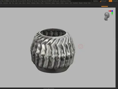vase pot planter 3d print 887  3D print model