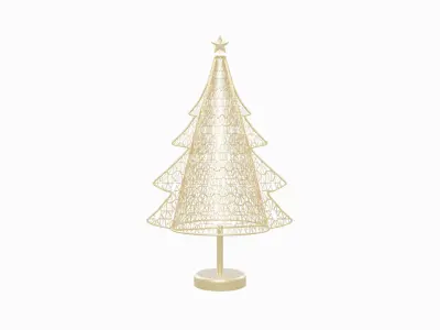 Metal Christmas Tree 3D model