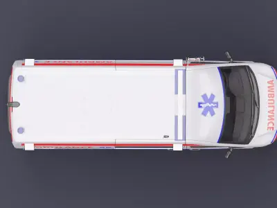 Ambulance Honda 3D model