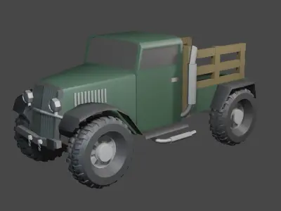 draftpunk wagon Free 3D model