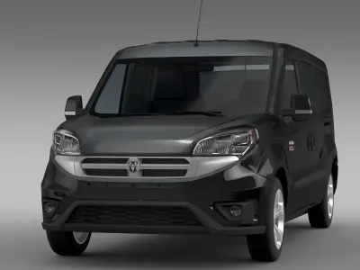 Ram ProMaster City Tradesman SLT Cargo Van 2017 3D model