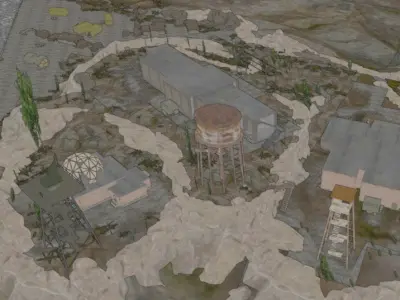 pubg spawn Island map 3D model