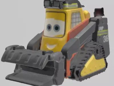 Tracteur Cars  3D print model