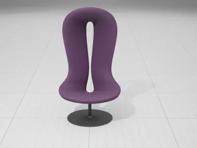 PlusHalle Hannah Chair UE4 Low-poly 3D model