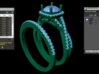 ring code 53 3D print model