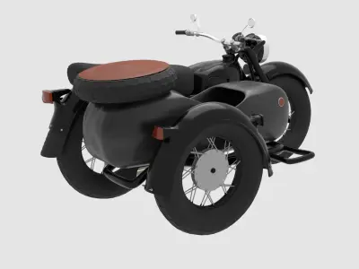 Motorcycle 3D model