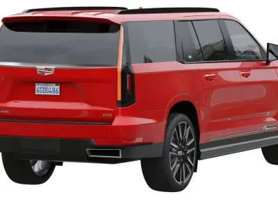 Cadillac Escalade ESV Sport 2021 3D model