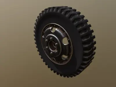 Wheel 3D model