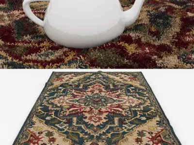 Rugs No 88 Low-poly 3D model