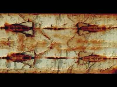 Shroud of Turin Texture