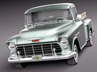 Chevrolet Pickup 1955 3D model