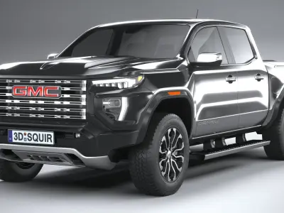 GMC Canyon Denali 2023 3D model