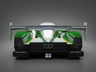 2009 LOLA B08-80 Dyson Racing Mazda 3D model