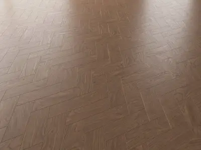  Parquet Oak Black Walnut Firestop set 5 3D model