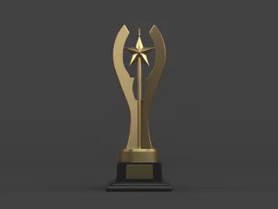 Trophy Cups 3D model 121