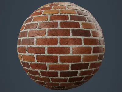 Multi Color Brick Texture